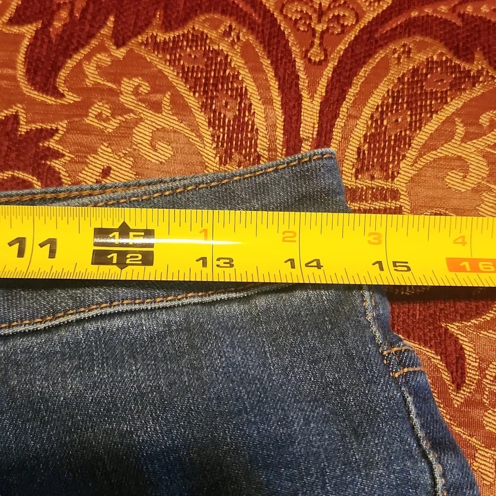 Time and Tru High Rise Skinny Jeans, 12 - Picture 6 of 9